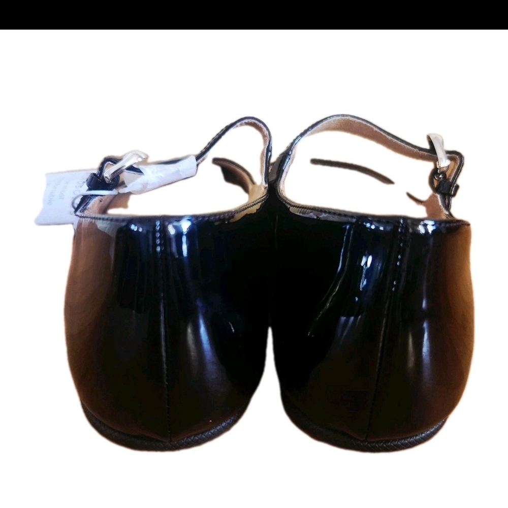 AEROSOLES Perry Black Patent Leather Mary Jane Flats Women's Size 9 - Picture 6 of 9